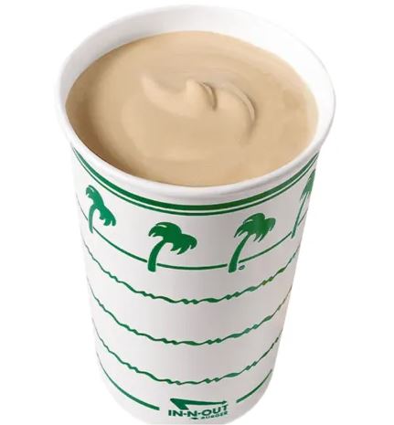 In N Out Chocolate Shake