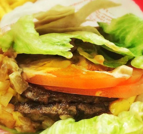 In N Out Lowest Carb Protein Style Burger
