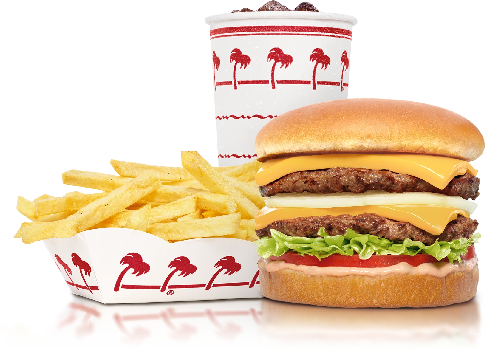 in n out double double combo
